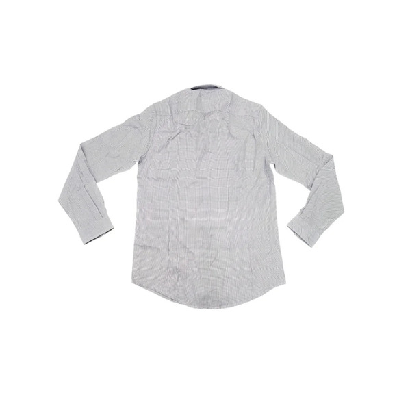 C-Lab 4 Way Stretch Slim Fit Shirt Size M 15.5" 33-34" Blue NWT - Picture 5 of 6